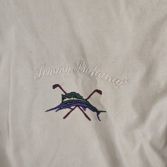 Tommy Bahama Birdie 1/4 Zip Pullover Golf Jacket Mercedes Logo Mens XL - Picture 5 of 10